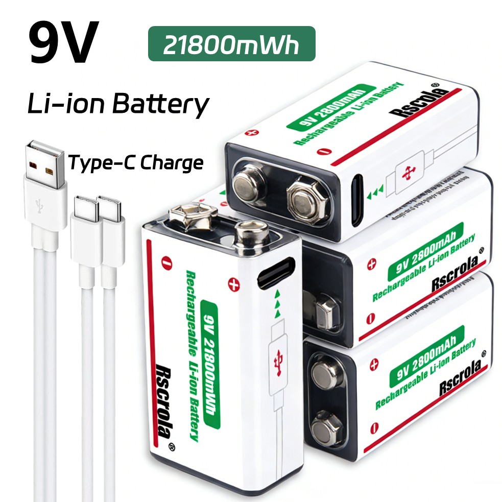 Rechargeable 9V Battery, 21800 - огляд і ціна Smoke Detector Interconnected