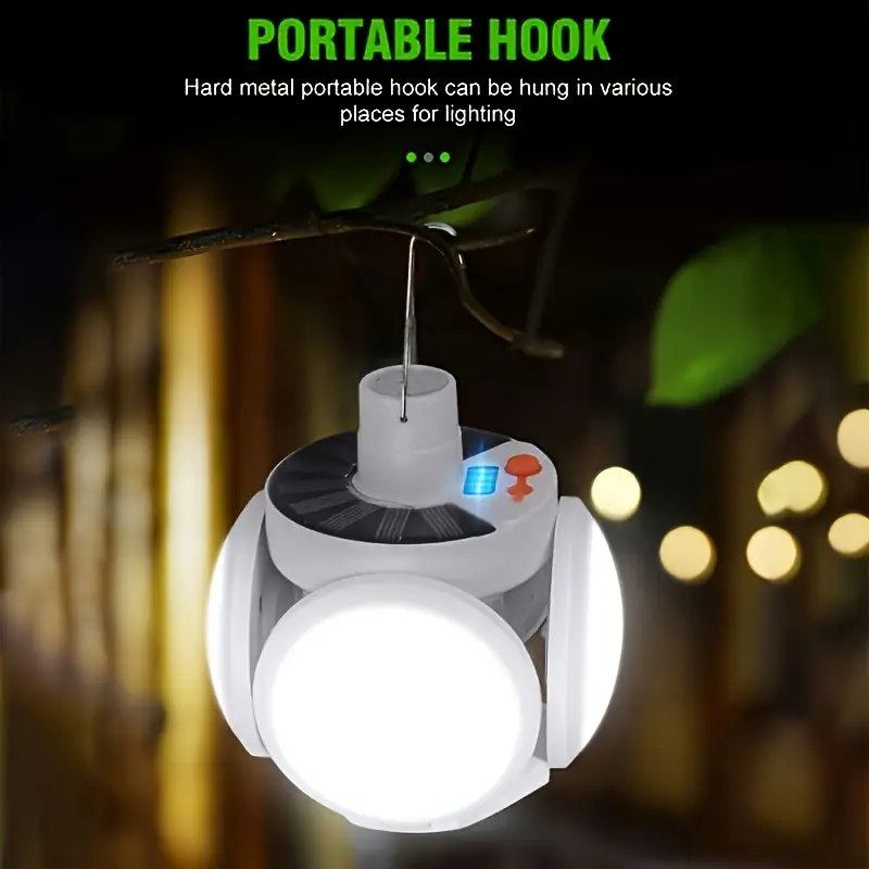 1 Solar Folding Light with USB - огляд і ціна Power Outage Light